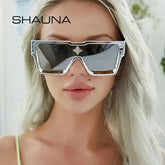 SHAUNA Designer Sunglasses with Crystal Accents for Luxe Style - Himpall
